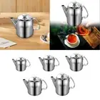 Stainless Steel Tea Pot Tableware Teaware Cold Water Pitcher for Camping