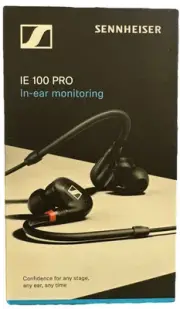 Sennheiser IE 100 PRO Professional In-Ear Monitoring Earphones black New Sealed