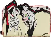 Loungefly Disney 101 Dalmatians - Cruella Scene Zip Around Wallet