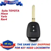 Suitable For For Toyota Hiace Yaris 2014-2020 Key Remote Case Shell Cover Fob