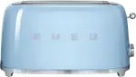 Smeg 50's Style Longslot 4 Slice Toaster Pastel Blue