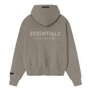 [Fear of God ESSENTIALS] Classic Fit Fleece Zip-Up Hoodie