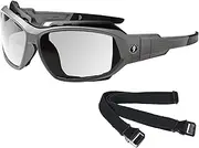 [Ergodyne] Skullerz Loki Convertible Anti-Fog Safety Glasses/Goggle Kit-Matte