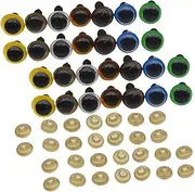 BATHVEVE Practical Artificial Eyes Set of Creative Toy Eyes Lightweight Easy to Use Great for DIY and Doll Making