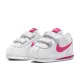 【NIKE 耐吉】運動鞋 小童 童鞋 休閒鞋 魔鬼氈 CORTEZ BASIC SL TDV 桃紅 904769-109