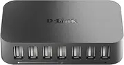 D-Link DUB-H7 7-Port USB 2.0 Fast Charge Hub, Connect up to 7 USB devices to your Computer. All ports support fast charging, Transfers up to 48Mbps, Backwards compatible