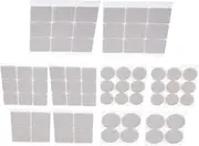 Gadpiparty Non-Skid Felt Mats for Furniture Chair Leg Mats 70pcs Set for Floor Protection
