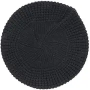 [Tubi] Beret Hats for Women Vintage Women's Knit Beret Cap Winter Hat Casual Elastic Solid Color Ladies Outdoor Warm Beani