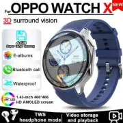New Smart Watch 4G Memory Video Bluetooth Call IP68 Waterproof For TWS Earphones