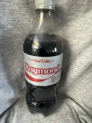 Share A Coke with Raymond 2025 Personalized Gift Coca Cola Bottle 20oz Diet