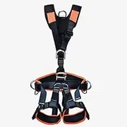 High-altitude working safety belt,fall arrest safety harnesses for caving,rock climbing and rappelling,detachable full body harness belt,climbing harness with D-rings and waist pad