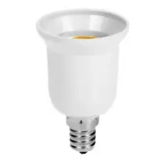 lamp adapter Easy installation Versatile usage E14 to E27 converter