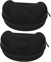 [WATIIFUFU] 2pcs Eva Goggles Case Large Storage Boxes for Ski Goggles Secure Hard Case for Outdoor Activities