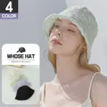 【WHOSE HAT】韓國製馬卡龍色漁夫帽 遮陽帽 NO.BH169(女遮陽帽 女漁夫帽)