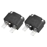 Circuit Overload Protector 12A AC125/250V DC32V Thermal Circuit Breaker 2pcs