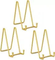 3 Pack Plate Stands for Display,6 Inch Metal Frame Holder Stand, Plate Holder Di