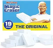 [Mr. Clean] Original Magic Eraser Cleaning Pads with Durafoam, 19 Count