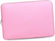 DOITOOL 13 Inch Case Pink Laptop Case Sleeve Cover for 13 Inch Breathable Notebook Bag Zipper Closure Business Travel Safety Bag