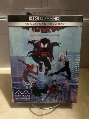 NEW Spider-Man Into the Spider-Verse 4K Full Slip SteelBook MANTA LAB [2018]