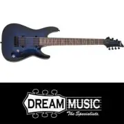 Schecter SCH2458 Omen Elite7 String Electric Guitar See Thru Blue Burst