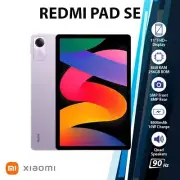 Xiaomi Redmi Pad SE Android PC Tablet (Wi-Fi, Purple, 8GB+256GB, New)