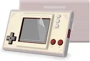 Semi-Transparent Clear Silicone Cover Protective Case Skin for Nintendo Game & Watch: Super Mario Bros w/ 2 Pcs Screen Protectors