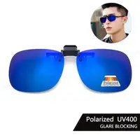 在飛比找PChome24h購物優惠-【SUNS】MIT偏光夾片 Polarized夾式墨鏡 藍水