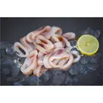 ◆黑潮水產◆ 冷凍魷魚圈(1KG/包) 帶皮魷魚圈 魷魚