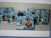 5 Disney Artist Series Ornament & Lithogragh Alice, Peter Pan, Jungle Book + NIB