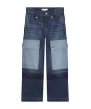 Multi-pocket jeans 8Y,14Y Blue