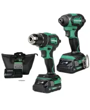 Metabo HPT KC18DDXSM MultiVolt 18V Sub-Compact Drill/Impact Driver CK 2-2Ah New