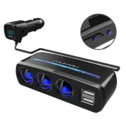 Car Cigarette Lighter Socket Power Splitter – Vehicle Power Adapter Charger