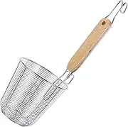 MAGICLULU Filtering Food Noodle Spoon Strainer Basket Noodle Colander Kitchen Accessory Easy Hanging Storage