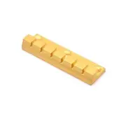 KD By AxLabs 6-String Tailpiece -3-Screw Top Mount (1275 Style) - Satin Gold