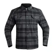 Mens Motorbike Motorcycle Shirt Lumberjack Reinforced Made with Kevlar CE Armour