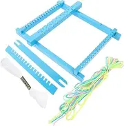 Diy Weaving Machine Toy for Children Novelty Knitting Craft Boys and Girls Kindergarten Weaving Loom Kit 1 Set of Cognitive Knitting Toy