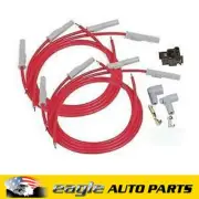 Universal MSD 8.5mm Super Conductor Spark Plug Wire Set HEI V8 Red # MSD31189