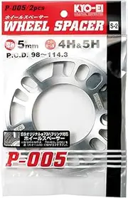 KYO-EI PCD98-114.3 Wheel Spacer 0.2 inch (5 mm) 4/5H [Pieces: 2] P-005-2P