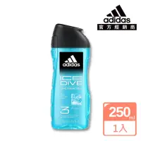 在飛比找momo購物網優惠-【adidas 愛迪達】男性三合一潔顏洗髮沐浴露-超越沁涼(