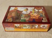 Sagwa The SIAMESE CAT 4 Wooden Puzzle Factory Sealed New 2002 Melissa and Doug