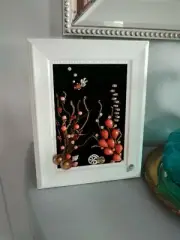 Vintage To Contemporary Framed Jewelry Art. One Of A Kind. Under The Sea.