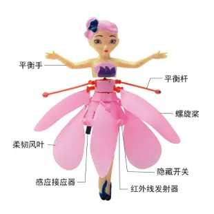 現貨 飛天仙女 飛天小仙女 感應仙女 感應飛行器 懸浮飛行器 感應玩具 飄浮玩具