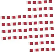 BESPORTBLE Sets Handheld National Flag for Football Match Decor Polyester Plastic Flag Pcs