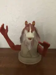 Star Wars Episode 1 The Phantom Menace Jar Jar Binks Drink Cup Topper 1999 New