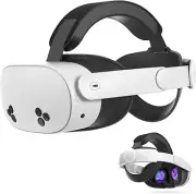 Vr Headstrap Compatible for Meta Quest 3S for Meta Quest 3 Head Strap for Oculus