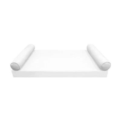 |COVER ONLY| STYLE 5 Twin Bolster Pillow Daybed Porch Swing Pipe Trim AD106