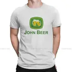 JOHN BEER 100% 棉 T 恤 CHEERS 經典個性化 HOMME T 恤搞笑上衣 6XL