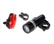 2x Front Rear Bike Light LED Bicycle Tail Lights Waterproof Flashlight Headlight