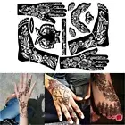 Drawing India Henna Kit Temporary Decal Body Art Template Tattoo Stencils