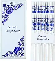 Buy It for Life Ceramic Chopsticks - Blue Peony Design
